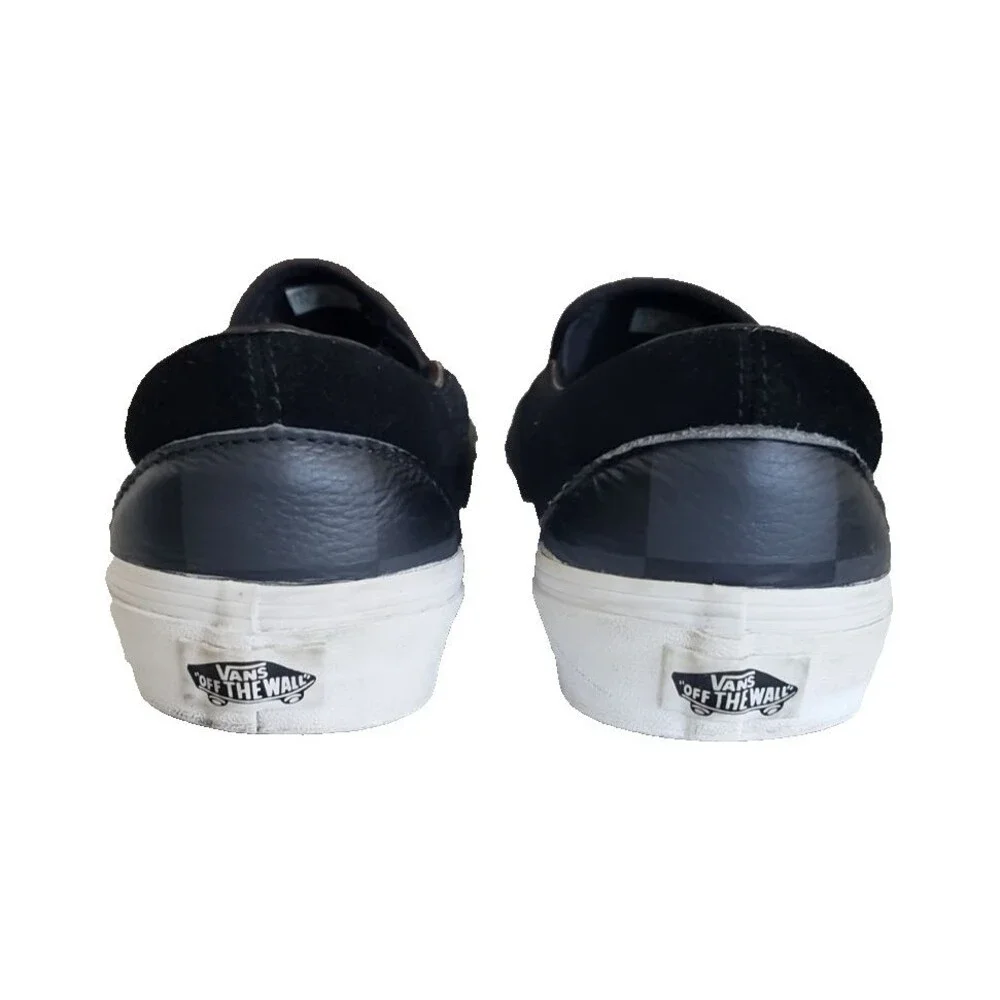 Vans black checkerboard